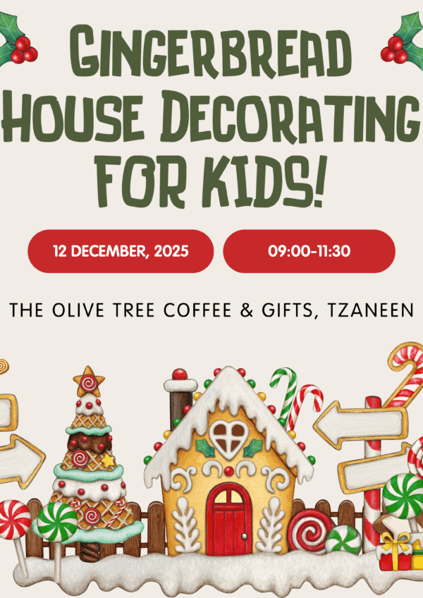 Gingerbread House Decorating for Kids (Tzaneen 12 Dec)